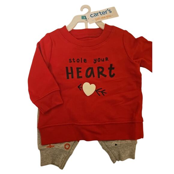 Carter's Size 3 months Valentine's Day Baby Boy Clothes - Picture 2 of 9